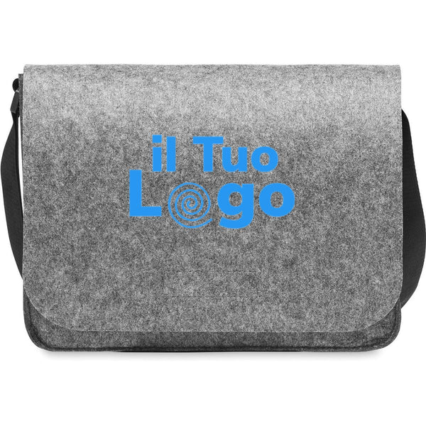 Borsa Portadocumenti in feltro - personalizzabile con logo