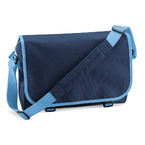 Borsa Postino blu navy/azzurro / UNICA - personalizzabile con logo