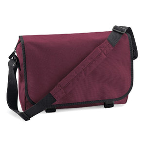 Borsa Postino bordeaux / UNICA - personalizzabile con logo