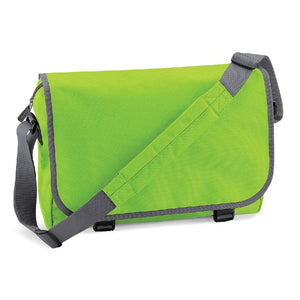 Borsa Postino lime / UNICA - personalizzabile con logo