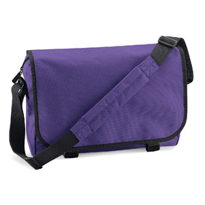 Borsa Postino viola / UNICA - personalizzabile con logo