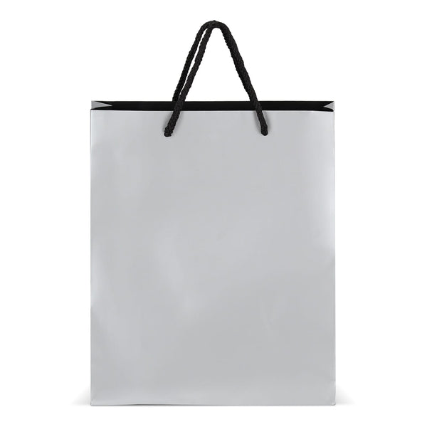 Borsa regalo in carta FSC 24 x 10 x 30 cm 200g/m² - personalizzabile con logo