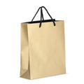 Borsa regalo in carta FSC 24 x 10 x 30 cm 200g/m² Oro - personalizzabile con logo