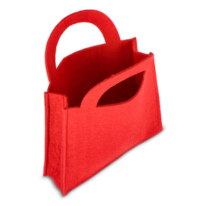 Borsa regalo in feltro 15x21cm - personalizzabile con logo