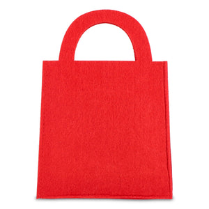 Borsa regalo in feltro 15x21cm - personalizzabile con logo
