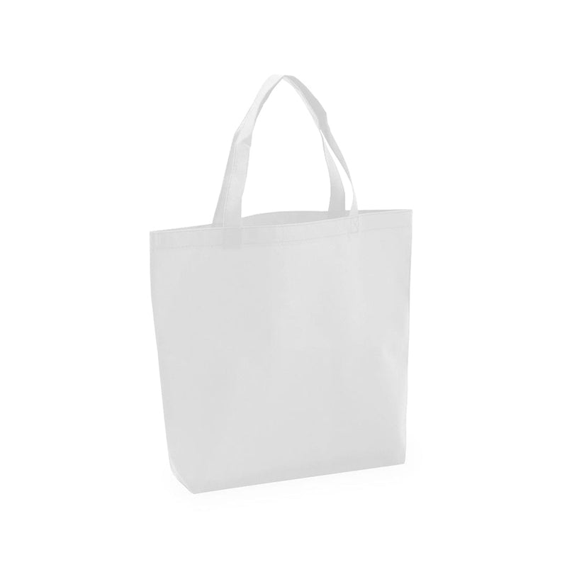 Borsa Shopper bianco - personalizzabile con logo