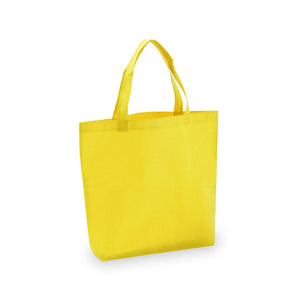 Borsa Shopper giallo - personalizzabile con logo