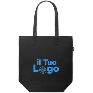 Borsa/shopper in feltro RPET - personalizzabile con logo