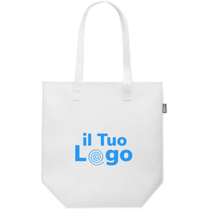 Borsa/shopper in feltro RPET - personalizzabile con logo