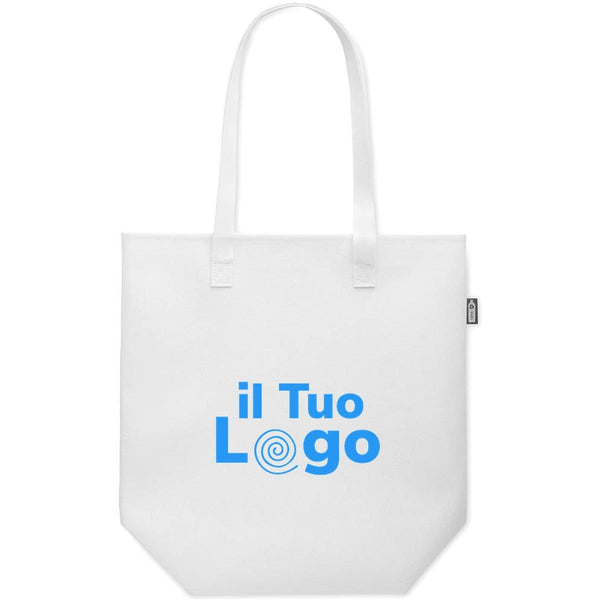 Borsa/shopper in feltro RPET - personalizzabile con logo