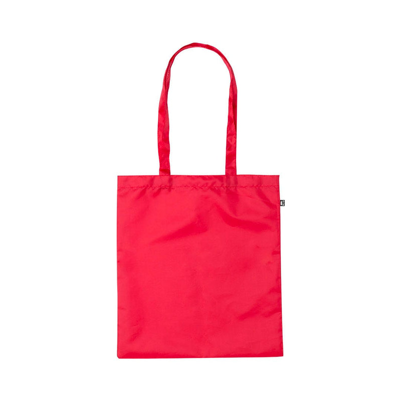 Borsa Shopper RPET rosso - personalizzabile con logo