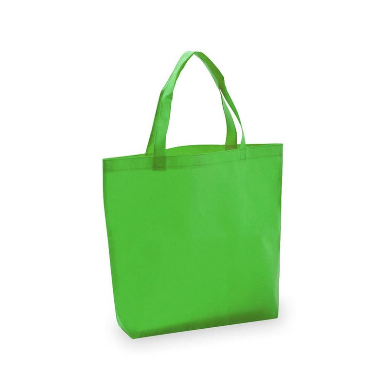 Borsa Shopper verde - personalizzabile con logo