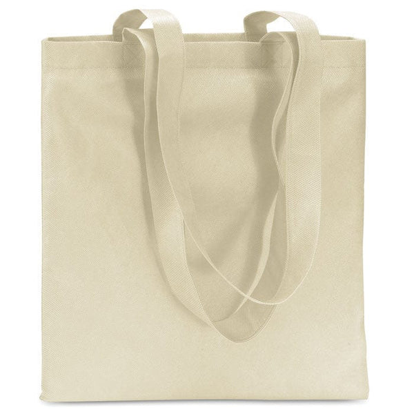 Borsa shopping bianco - personalizzabile con logo