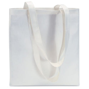 Borsa shopping bianco - personalizzabile con logo