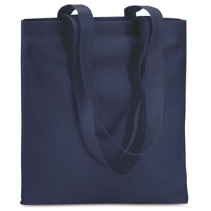 Borsa shopping blu - personalizzabile con logo