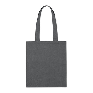 Borsa shopping cotone riciclato 38x42x10 - personalizzabile con logo