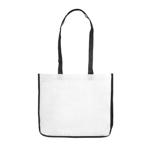 Borsa shopping grande 120g/m² - personalizzabile con logo