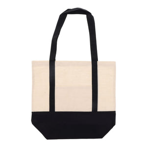 Borsa shopping in cotone OEKO-TEX® 140g/m² 40x10x35cm - personalizzabile con logo