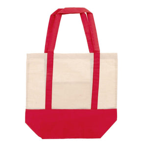 Borsa shopping in cotone OEKO-TEX® 140g/m² 40x10x35cm - personalizzabile con logo