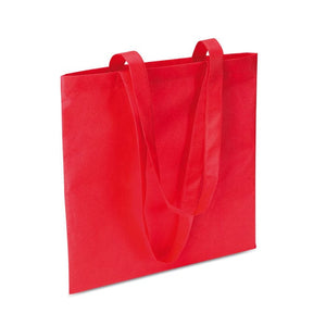 Borsa shopping rosso - personalizzabile con logo