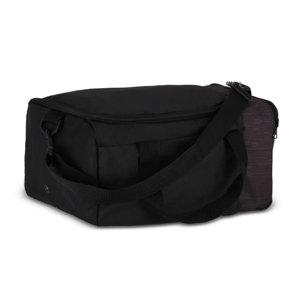 Borsa sottosedile pieghevole R-PET 600D 20L Nero - personalizzabile con logo