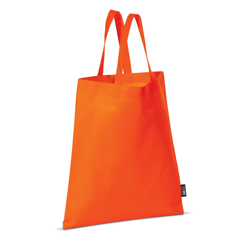 Borsa spesa in TNT 75g/m² colorate Arancione - personalizzabile con logo