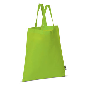 Borsa spesa in TNT 75g/m² colorate verde - personalizzabile con logo