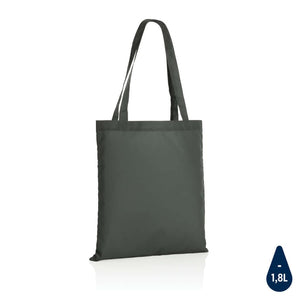 Borsa spesa rPET Impact AWARE™ grigio scuro - personalizzabile con logo