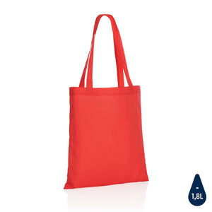 Borsa spesa rPET Impact AWARE™ rosso - personalizzabile con logo