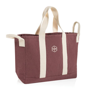 Borsa spiaggia BEAU in rCanvas AWARE™ 400gm2 - personalizzabile con logo