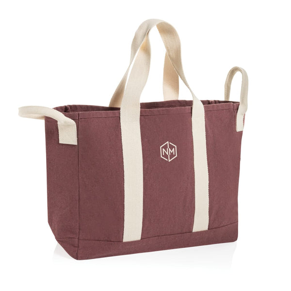 Borsa spiaggia BEAU in rCanvas AWARE™ 400gm2 - personalizzabile con logo