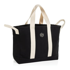 Borsa spiaggia BEAU in rCanvas AWARE™ 400gm2 - personalizzabile con logo