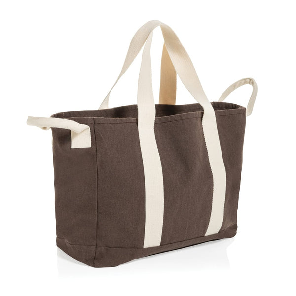 Borsa spiaggia BEAU in rCanvas AWARE™ 400gm2 - personalizzabile con logo