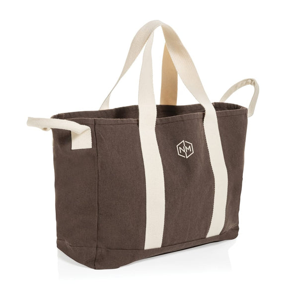 Borsa spiaggia BEAU in rCanvas AWARE™ 400gm2 - personalizzabile con logo