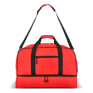 Borsa sportiva e da viaggio in R-PET 600D 55,5 x 25 x 36 cm 50 L - personalizzabile con logo