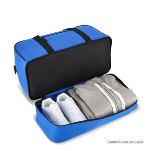 Borsa sportiva e da viaggio in R-PET 600D 55,5 x 25 x 36 cm 50 L - personalizzabile con logo