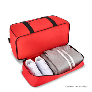 Borsa sportiva e da viaggio in R-PET 600D 55,5 x 25 x 36 cm 50 L - personalizzabile con logo