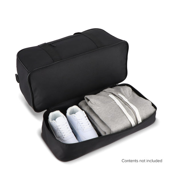 Borsa sportiva e da viaggio in R-PET 600D 55,5 x 25 x 36 cm 50 L - personalizzabile con logo