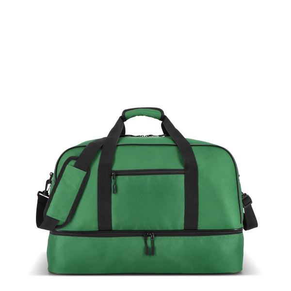 Borsa sportiva e da viaggio in R-PET 600D 55,5 x 25 x 36 cm 50 L - personalizzabile con logo