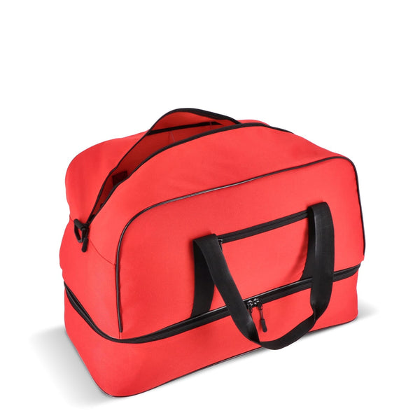 Borsa sportiva e da viaggio in R-PET 600D 55,5 x 25 x 36 cm 50 L - personalizzabile con logo