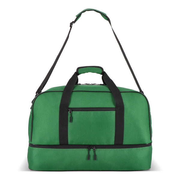 Borsa sportiva e da viaggio in R-PET 600D 55,5 x 25 x 36 cm 50 L - personalizzabile con logo