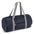 Borsa sportiva e da viaggio leggera in R-PET 190T 48 x 23 x 23 cm 20 L blu navy - personalizzabile con logo