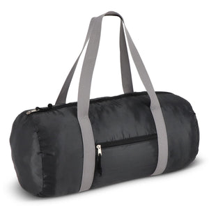 Borsa sportiva e da viaggio leggera in R-PET 190T 48 x 23 x 23 cm 20 L Nero - personalizzabile con logo