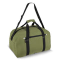 Borsa sportiva e da viaggio R-PET 600D Nevada 53 x 27 x 30 cm 35 L verde calce - personalizzabile con logo