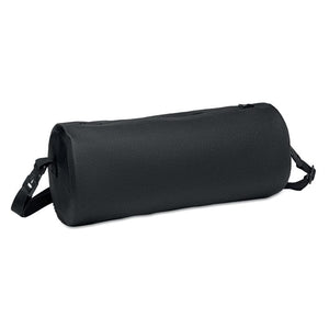 Borsa sportiva in 300D RPET Nero - personalizzabile con logo