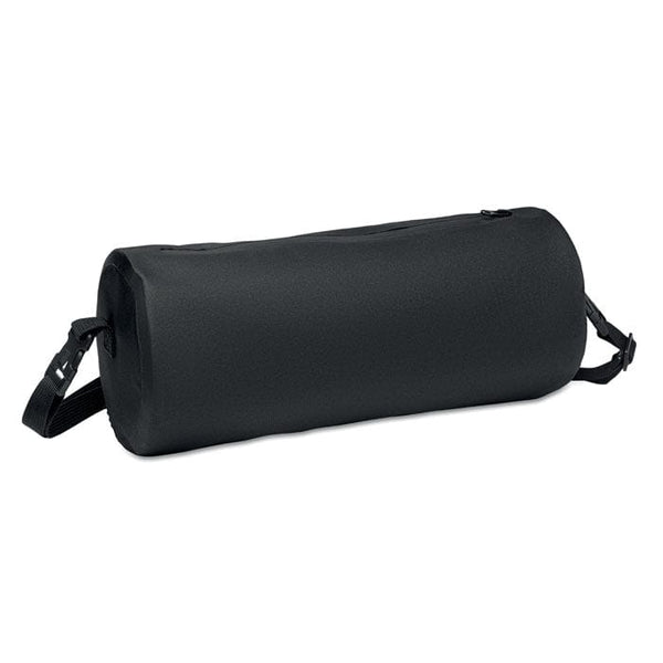 Borsa sportiva in 300D RPET Nero - personalizzabile con logo