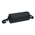 Borsa sportiva in RPET 300D Nero - personalizzabile con logo