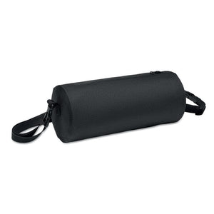 Borsa sportiva in RPET 300D Nero - personalizzabile con logo