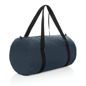 Borsa sportiva pieghevole Dillon AWARE™ RPET blu navy - personalizzabile con logo