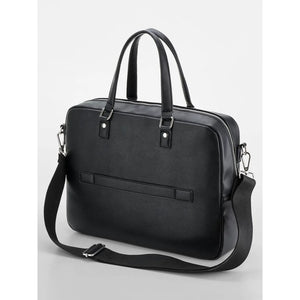 Borsa Tailored Luxe Briefcase nero - personalizzabile con logo